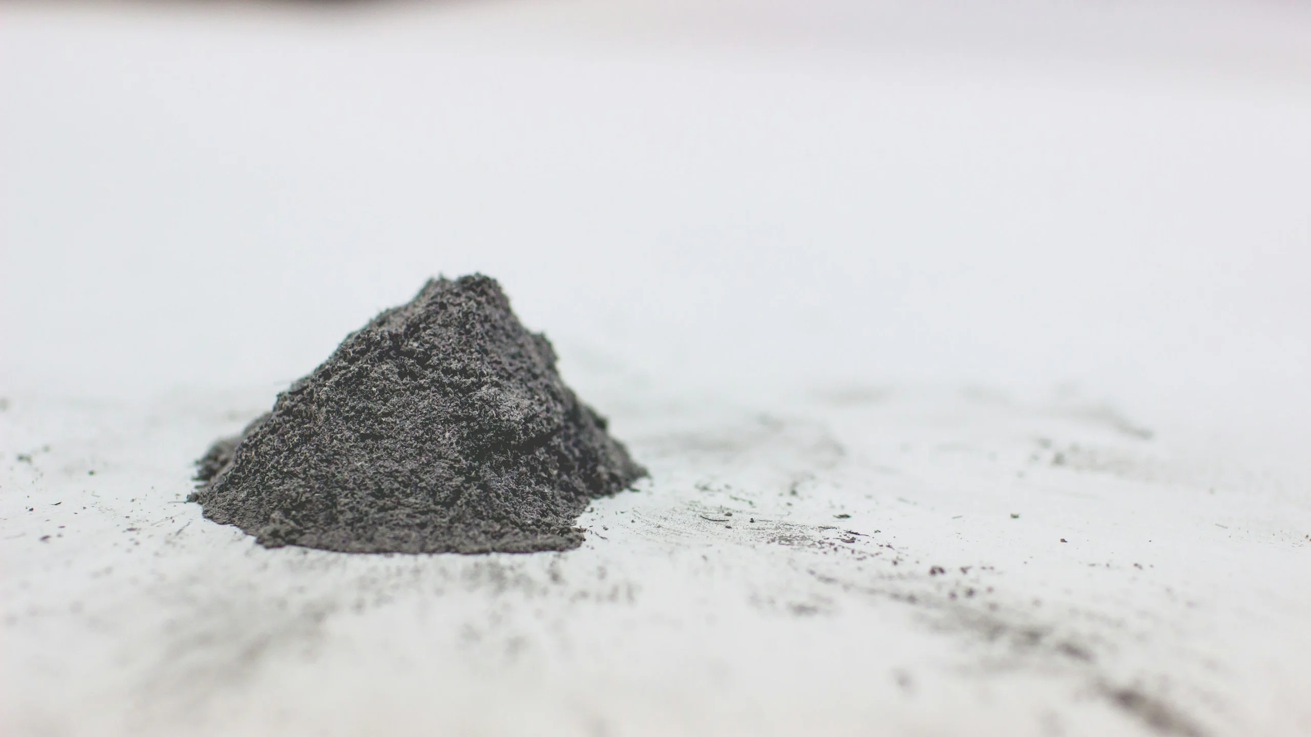 A bag of raw activated charcoal powder in my cabinet, the same ingredient with both internal and external uses